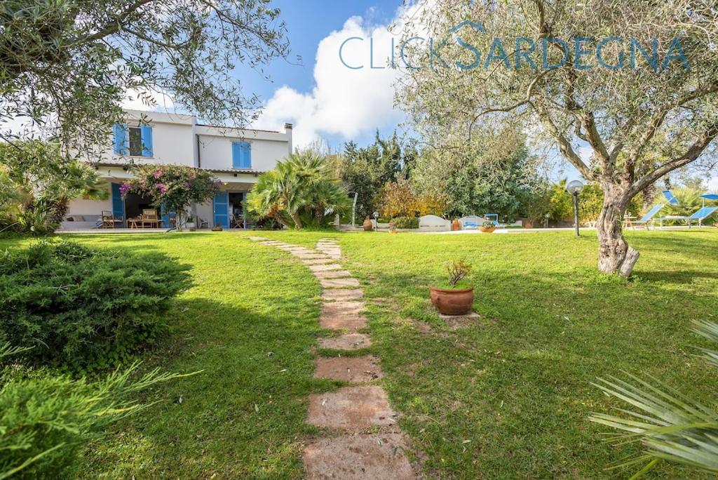 Alghero Villa Josephine Con Piscina E Parco Per 8 Ospiti Εξωτερικό φωτογραφία
