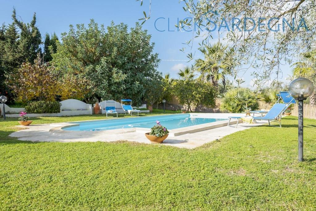 Alghero Villa Josephine Con Piscina E Parco Per 8 Ospiti Εξωτερικό φωτογραφία